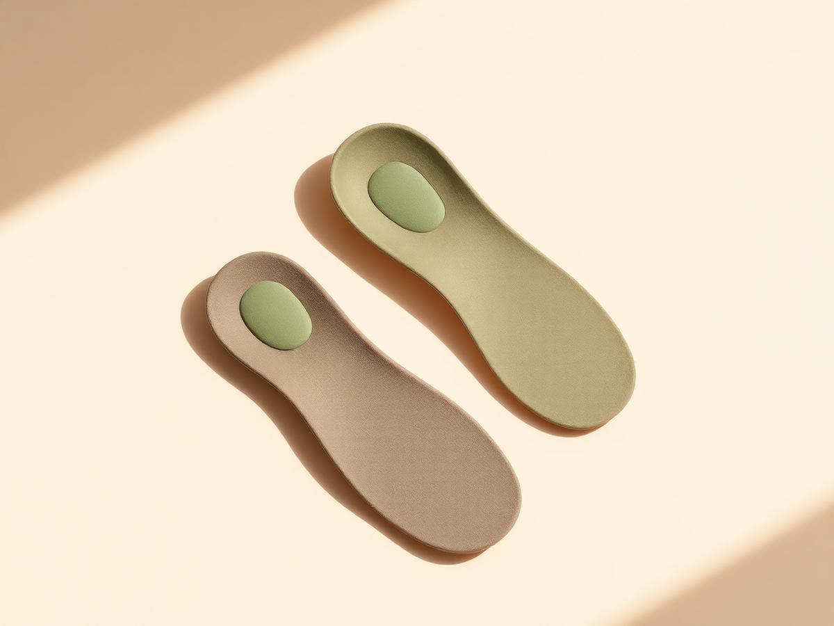 Paire de semelles orthopédiques sur mesure